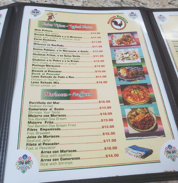 Mexican Rooster | 736 Mt Prospect Ave, Newark, NJ 07104, USA | Phone: (973) 991-0843