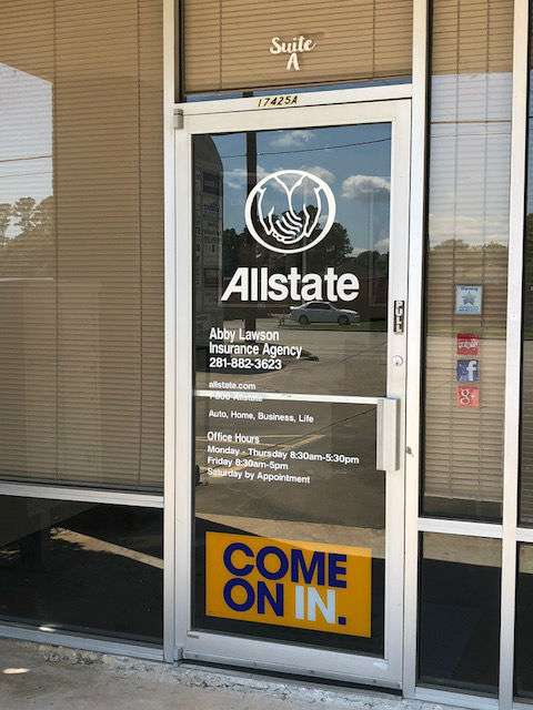 Abby Lawson: Allstate Insurance | 17425 Stuebner Airline Rd Ste A, Spring, TX 77379, USA | Phone: (281) 882-3623