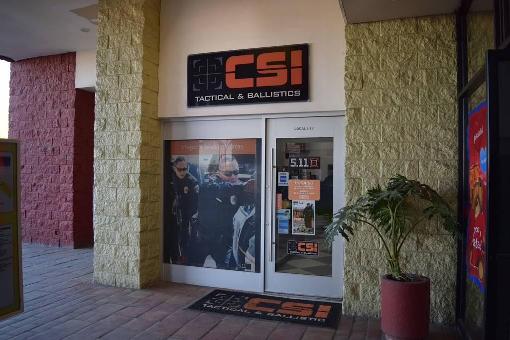 CSI Tactical Tijuana | Carretera Aeropuerto 1900 local I-12, C.Comercial Otay, 22425 Tijuana, B.C., Mexico | Phone: 664 647 0033