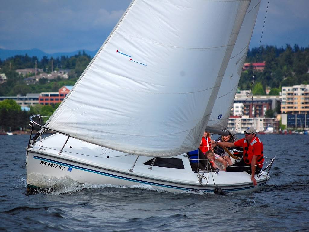 Island Sailing School & Club | 515 NE Tomahawk Island Drive Slip D-85, Portland, OR 97217, USA | Phone: (503) 285-7765