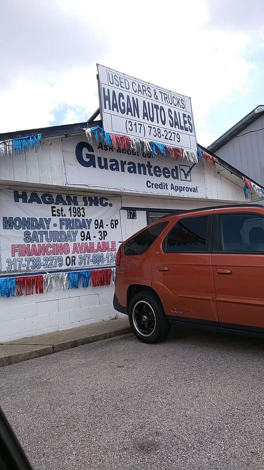 Hagans Auto Sales | 673 S Morton St, Franklin, IN 46131, USA | Phone: (317) 738-2279