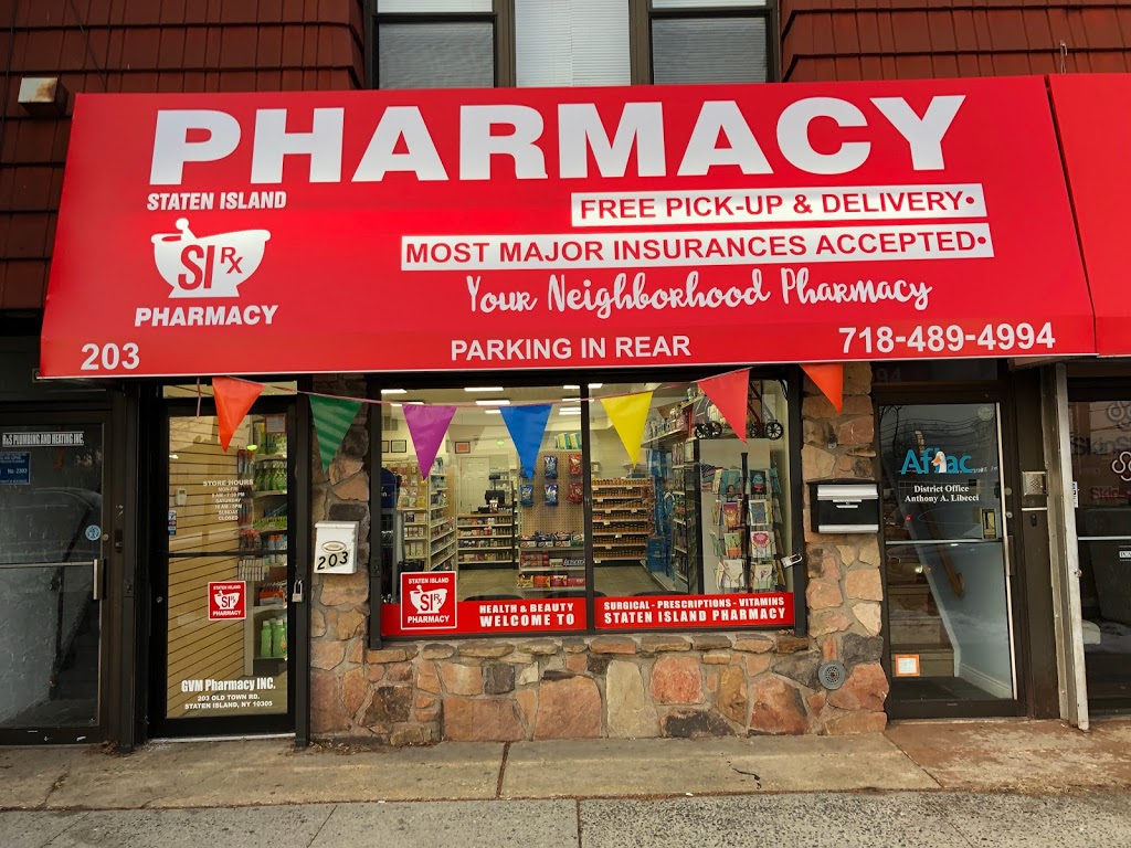 Staten Island Pharmacy | 203 Old Town Rd, Staten Island, NY 10305, USA | Phone: (718) 489-4994