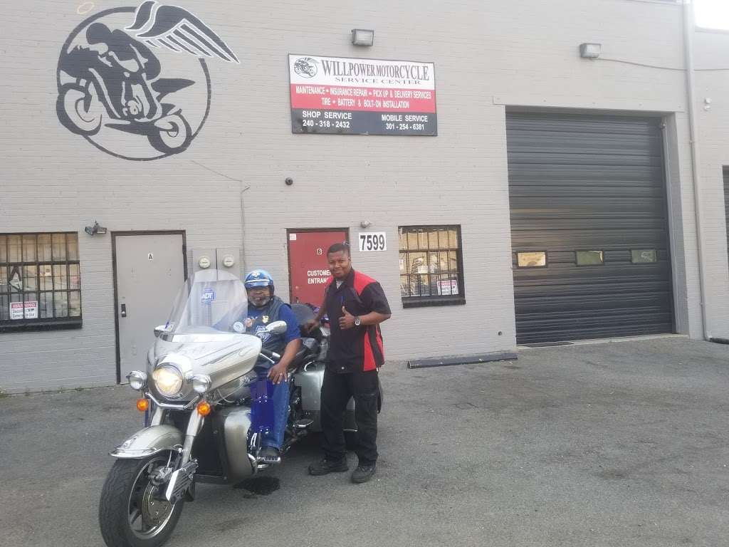 Willpower Motorcycle Service Center | 1322, 7599 Commerce Ln, Clinton, MD 20735 | Phone: (240) 230-7624