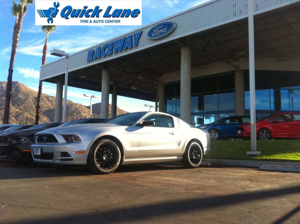 Quick Lane Tire & Auto Center at Raceway Autoplex | 5800 Sycamore Canyon Blvd, Riverside, CA 92507, USA | Phone: (951) 248-6421
