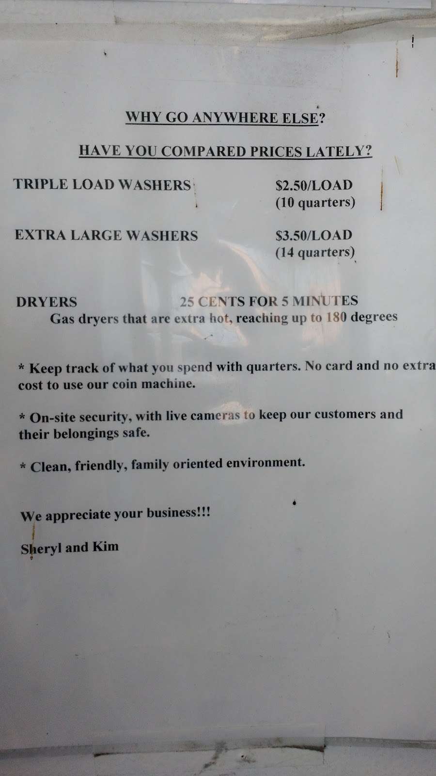 Aberdeen Laundromat | 16 S Philadelphia Blvd, Aberdeen, MD 21001, USA