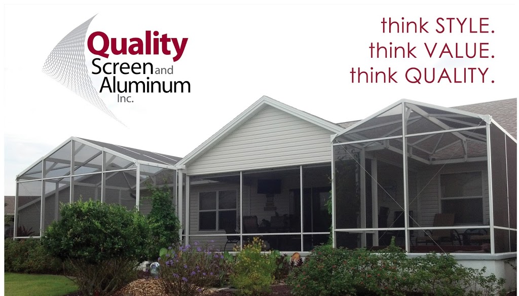 Quality Screen and Aluminum Inc | 11005 US-441, Leesburg, FL 34788, USA | Phone: (352) 326-9090