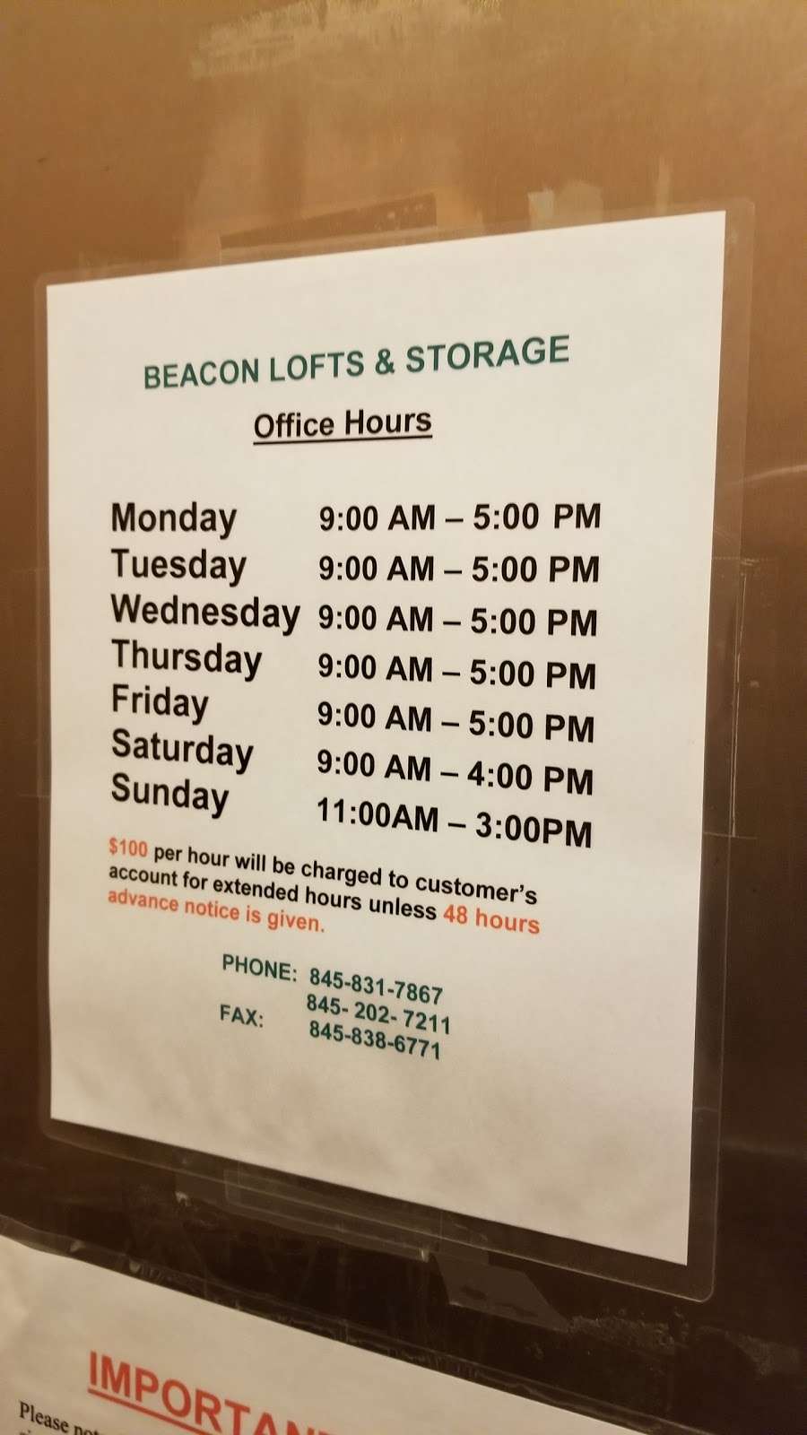 Beacon Self Storage | 39 Front St # 2, Beacon, NY 12508 | Phone: (845) 831-7867