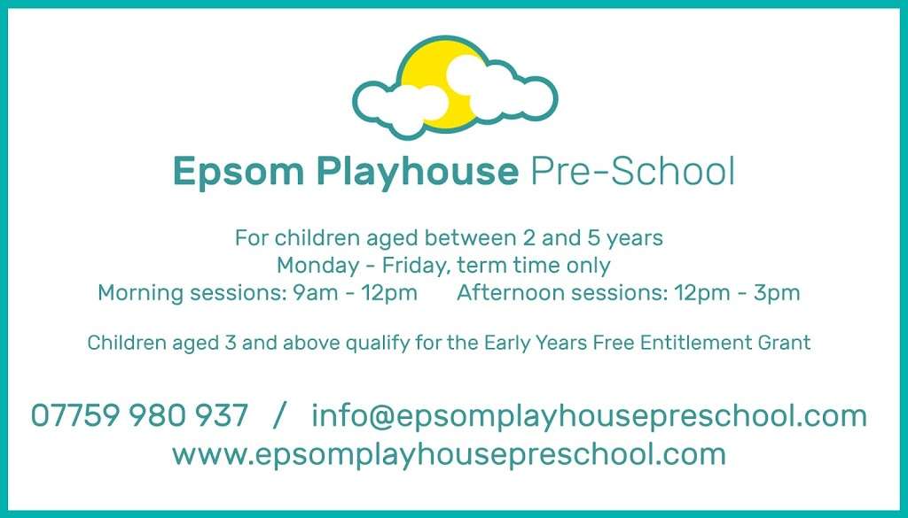 Epsom Playhouse Pre-School | Concorde Hall, Horton Hill, Epsom KT19 8SR, UK | Phone: 07759 980937