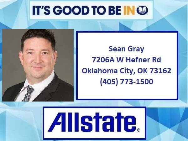 Sean Gray: Allstate Insurance | 7206A W Hefner Rd, Oklahoma City, OK 73162, USA | Phone: (405) 773-1500