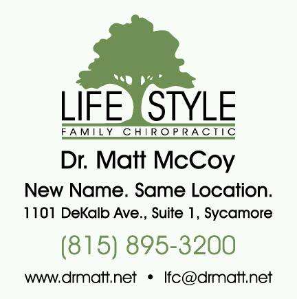 Lifestyle Family Chiropractic | 1101 Dekalb Ave Suite #1, Sycamore, IL 60178, USA | Phone: (815) 895-3200