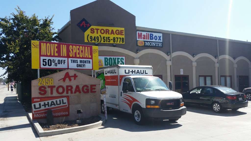 A Plus Storage | 2458 Newport Blvd, Costa Mesa, CA 92627, USA | Phone: (949) 515-8778