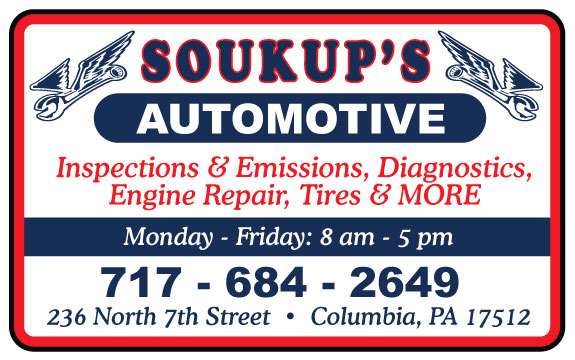 Soukups Automotive | 236 N 7th St, Columbia, PA 17512, USA | Phone: (717) 684-2649