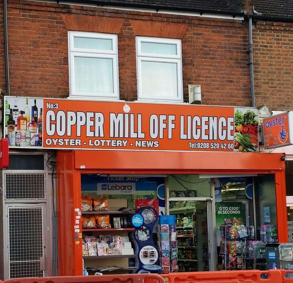 Copper Mill Off Licence | 3 Coppermill Ln, Walthamstow, London E17 7HA, UK