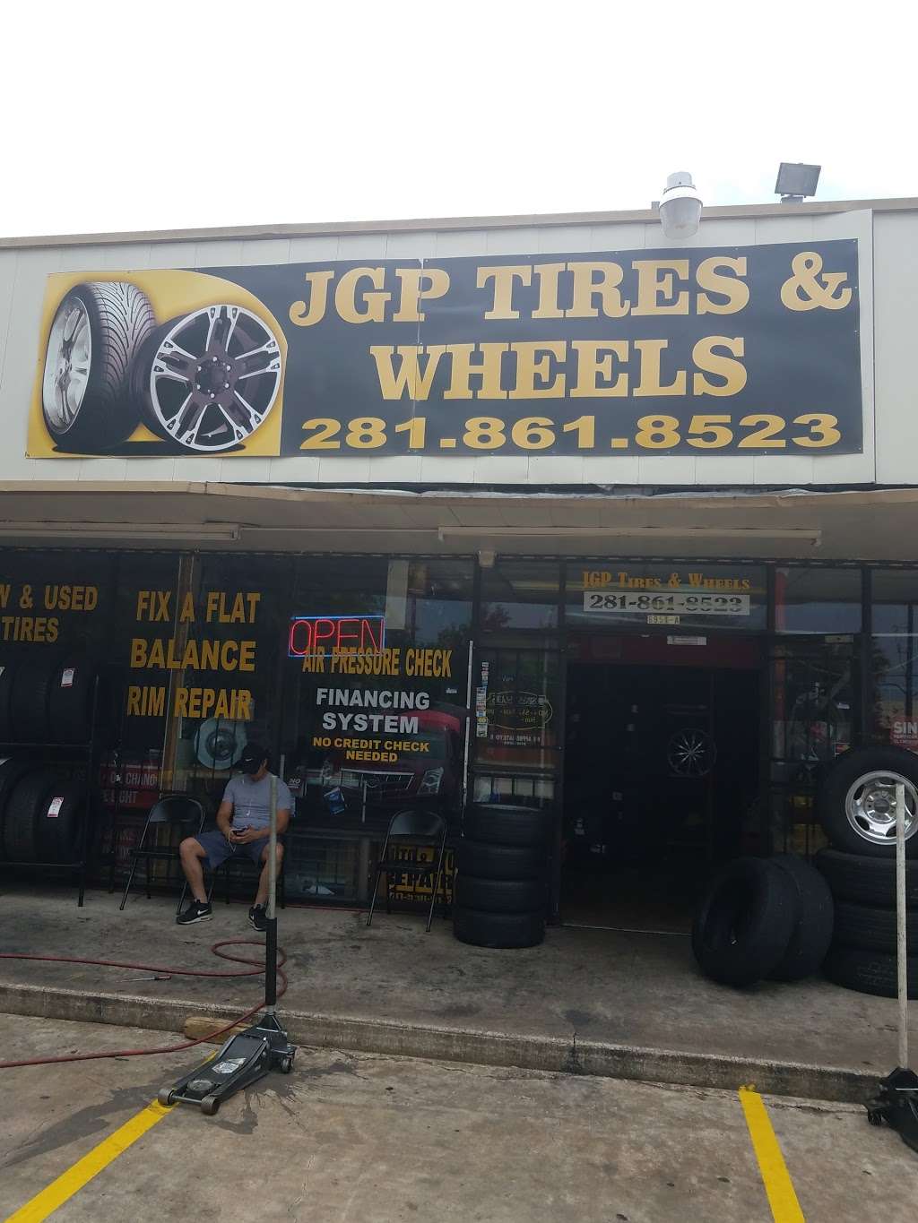 J.G.P. Tires & Wheels | 6951 Barker Cypress Rd, Houston, TX 77084, USA | Phone: (281) 861-8523