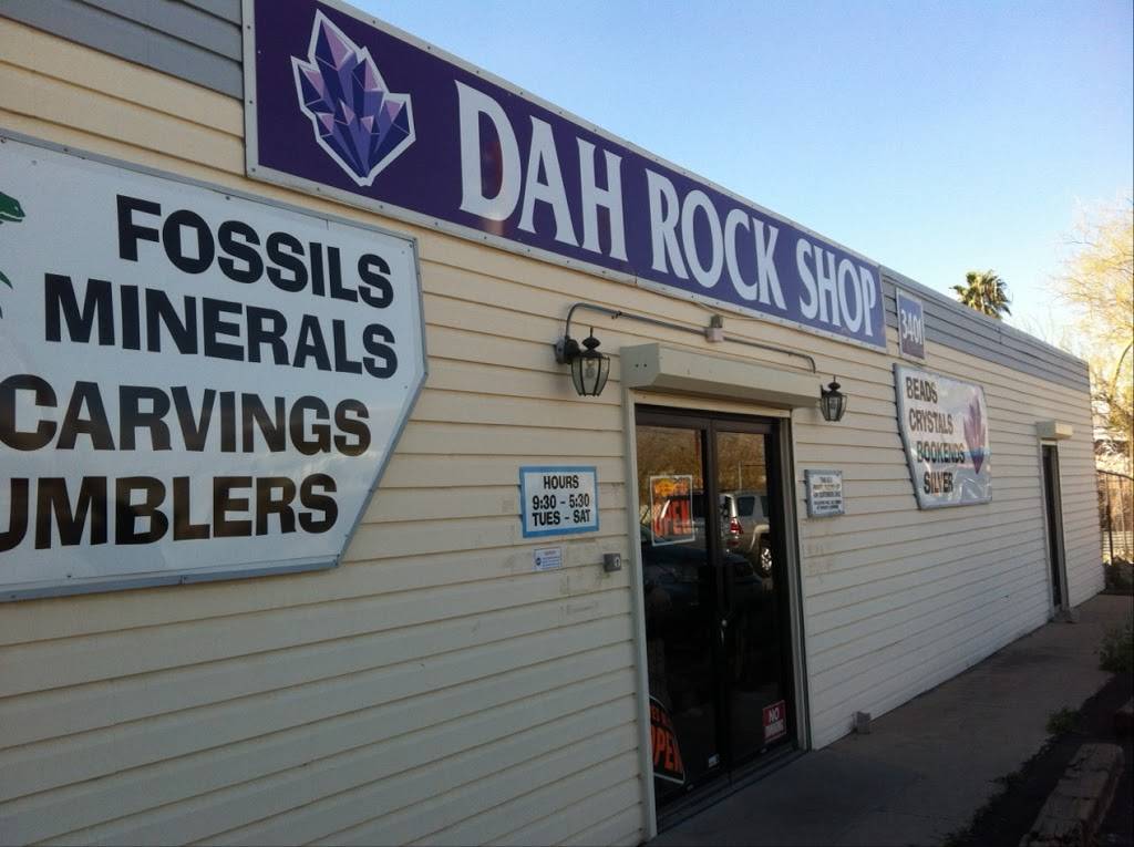 Dah Rock Shop | 3401 N Dodge Blvd, Tucson, AZ 85716, USA | Phone: (520) 323-0781