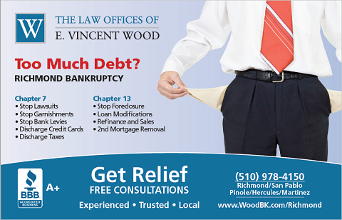 The Law Offices of E. Vincent Wood - Richmond, CA | 3150 Hilltop Mall Rd, Richmond, CA 94806, USA | Phone: (510) 978-4150