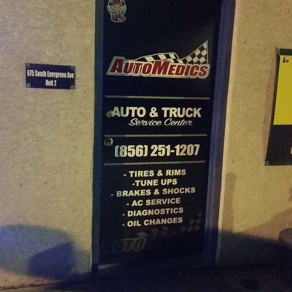 Auto Medics Lube & Services Center LLC | 675 S Evergreen Ave, Woodbury Heights, NJ 08097, USA | Phone: (856) 251-1207