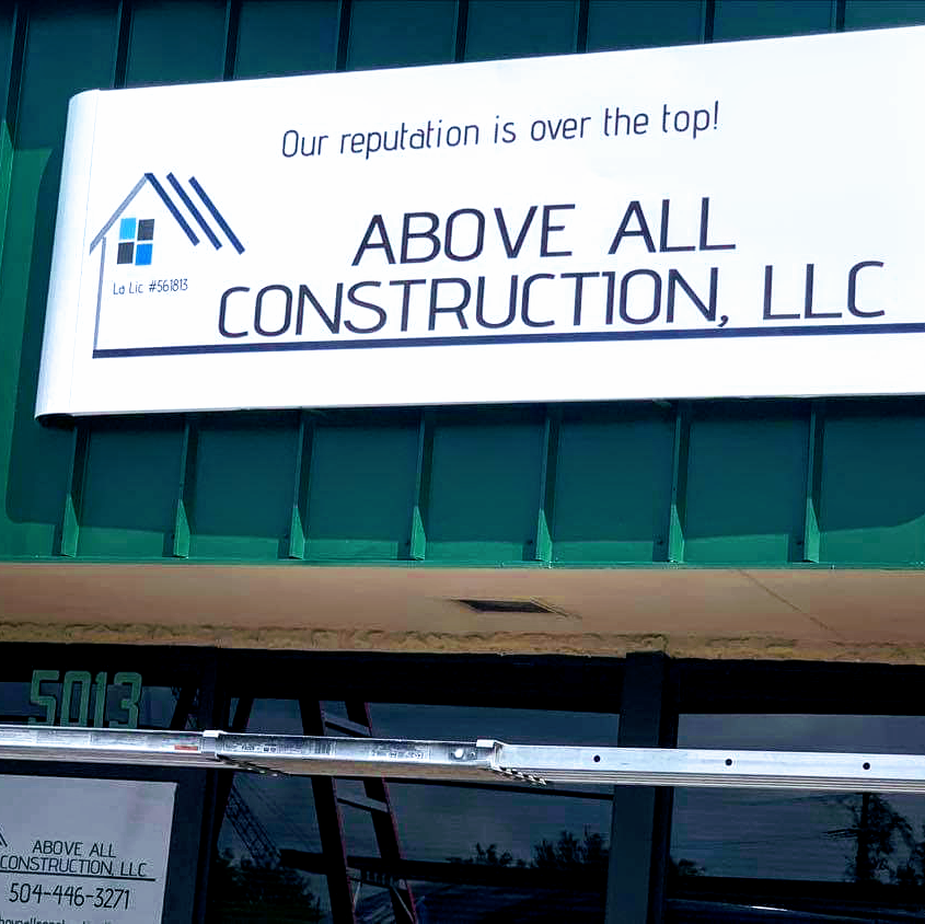 Above All Construction LLC | 5013 River Rd, Harahan, LA 70123, USA | Phone: (504) 446-3271