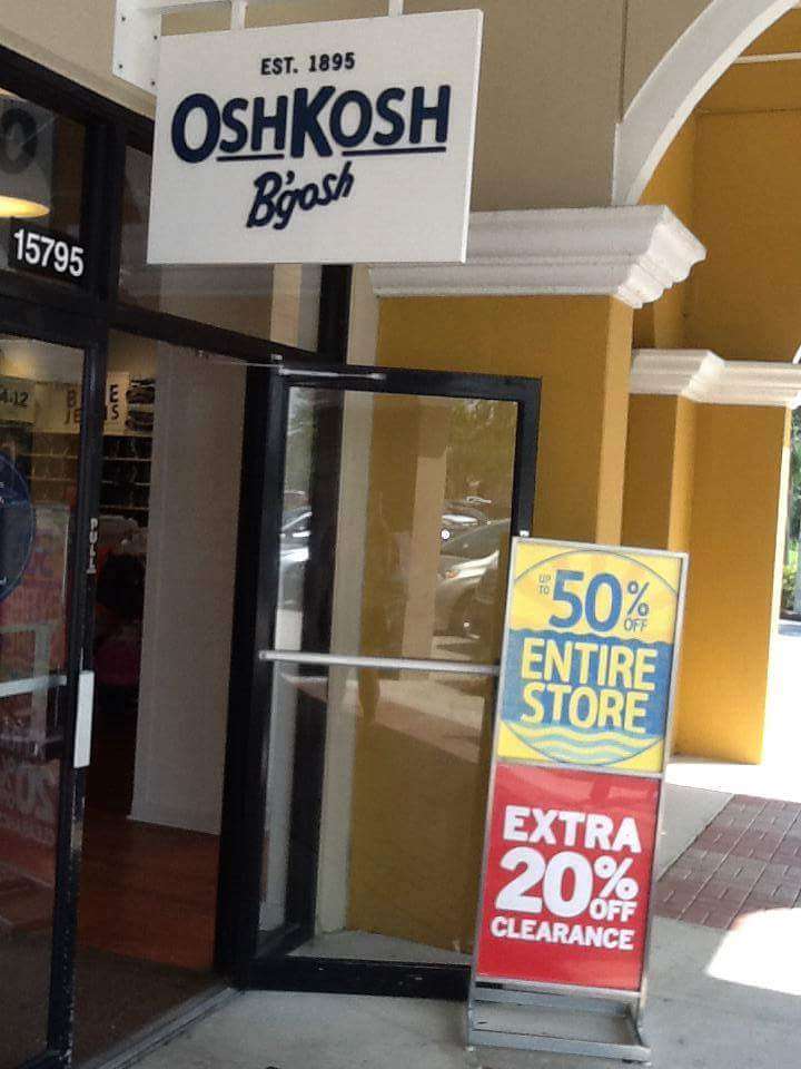 OshKosh Bgosh | 15795 S Apopka Vineland Rd, Orlando, FL 32821 | Phone: (407) 239-6252