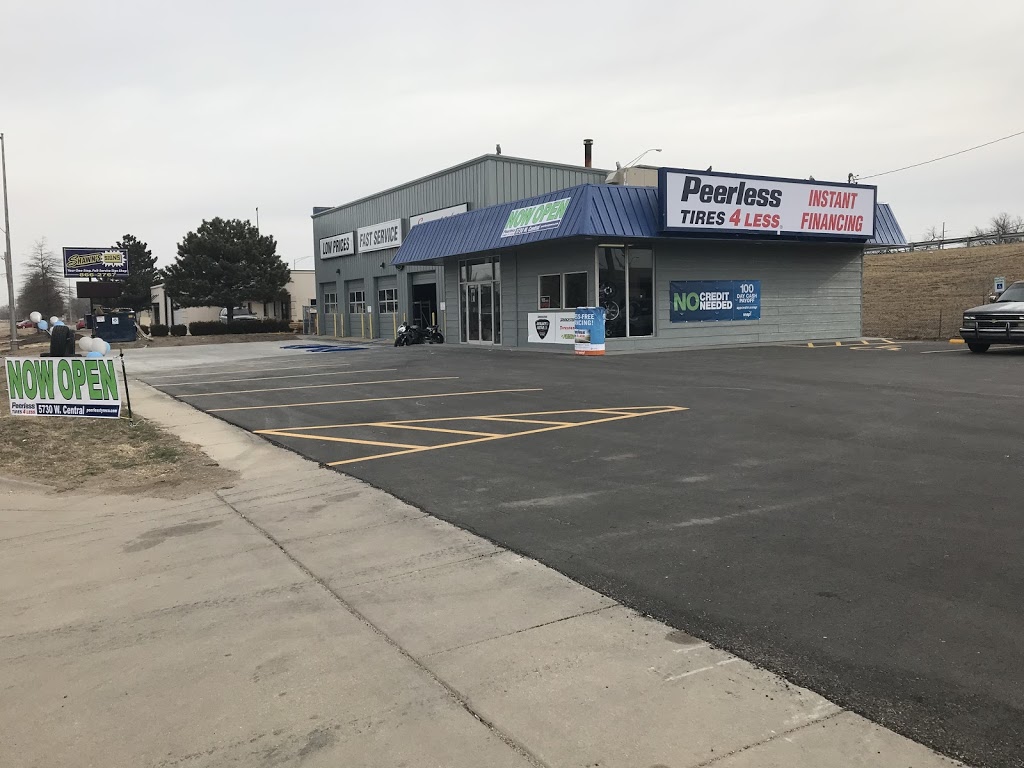 Peerless Tires | 5730 W Central Ave, Wichita, KS 67212, USA | Phone: (316) 943-7556