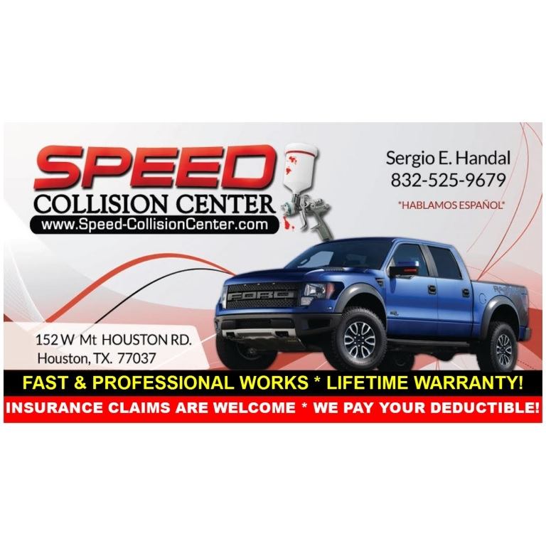 Speed Collision Center | 10003 Deer Trail Dr, Houston, TX 77038, USA | Phone: (713) 825-0407