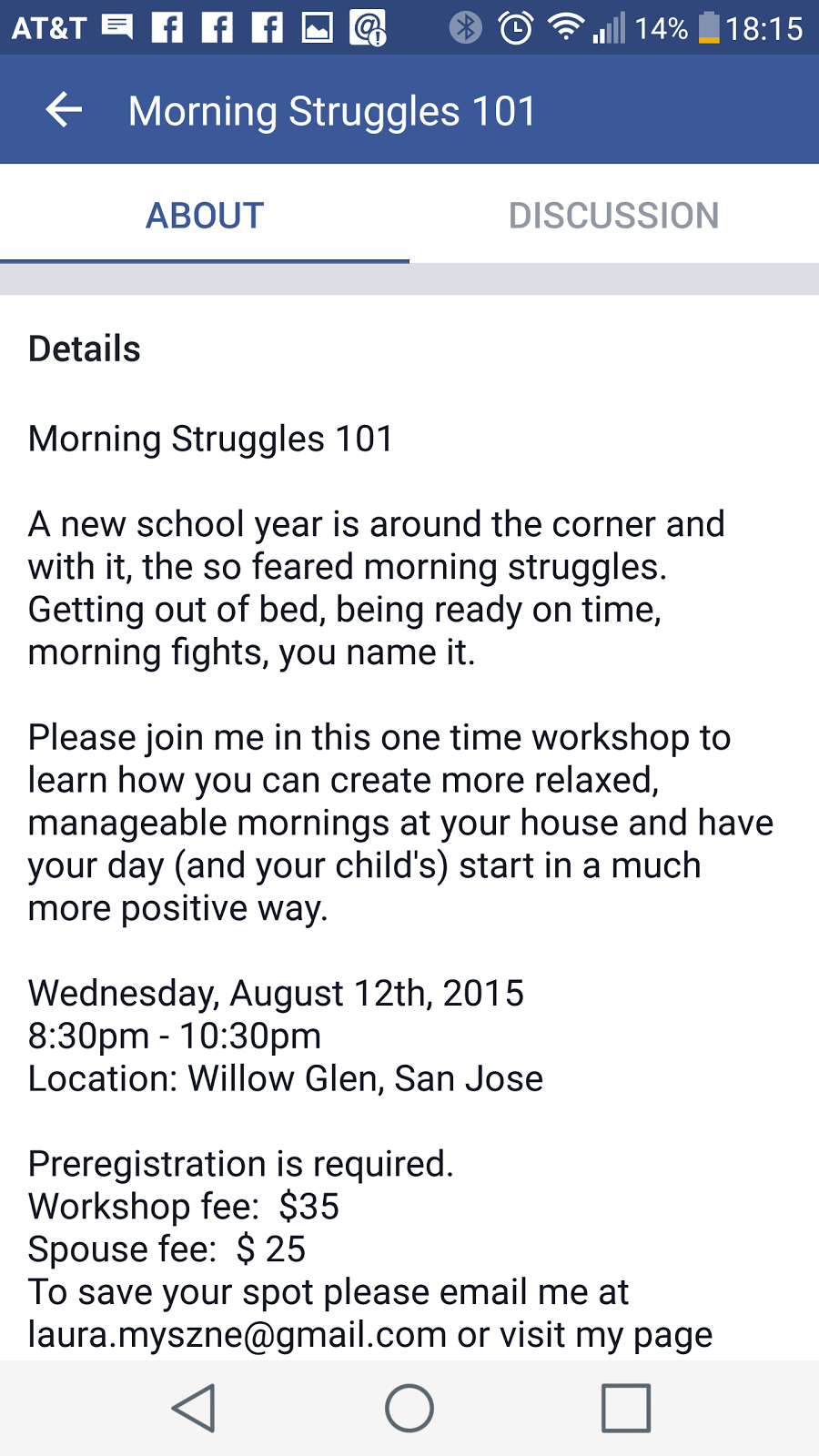 Laura Myszne, Parenting Educator & Classroom Management Mentor | 1365 Marilyn Dr, Mountain View, CA 94040 | Phone: (650) 787-1287