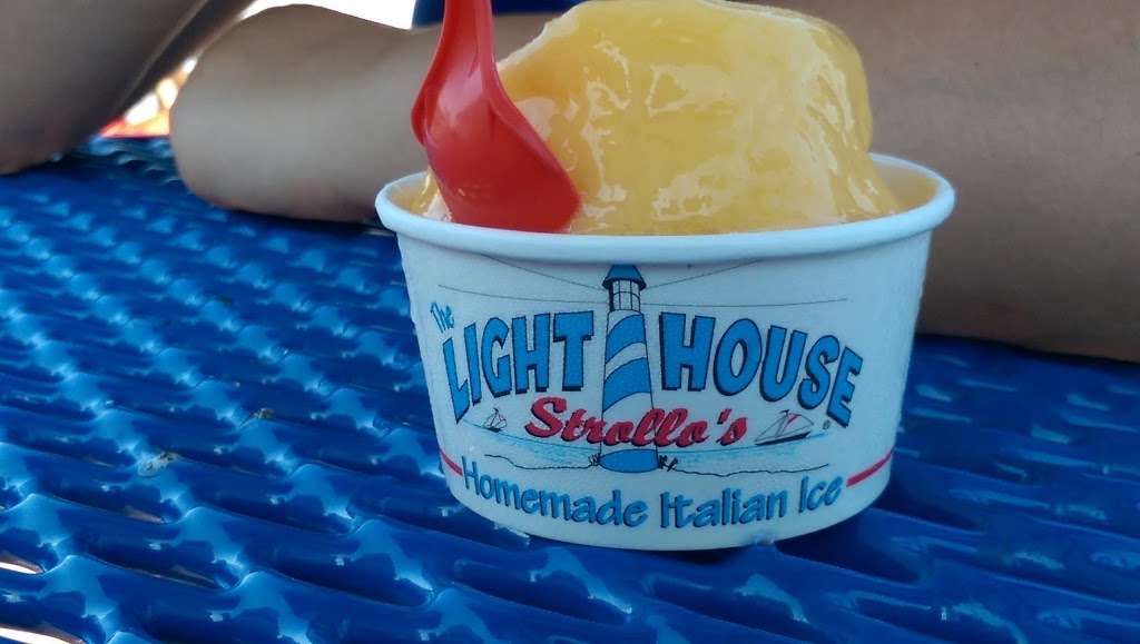 The Lighthouse Strollos Homemade Italian Ice | 250 Ocean Ave, Long Branch, NJ 07740, USA | Phone: (732) 229-1222