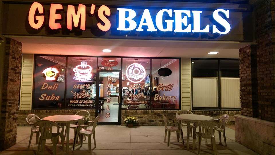 Gems House of Bagels Middletown | 490 NJ-35, Red Bank, NJ 07701, USA | Phone: (732) 747-5104