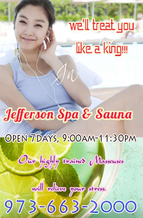 JEFFERSON SPA | 613 NJ-15, Lake Hopatcong, NJ 07849 | Phone: (973) 663-2000