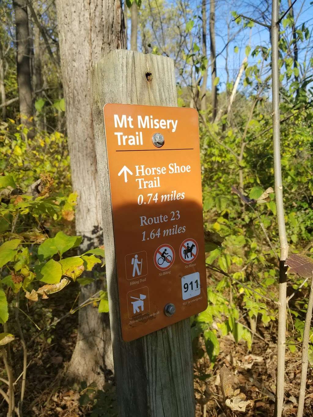 Mount Misery Trailhead | Wolfinger Trail, Phoenixville, PA 19460
