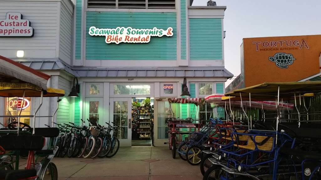 Seawall Souvenirs & Bike Rental | 6026 Seawall Blvd, Galveston, TX 77551, USA