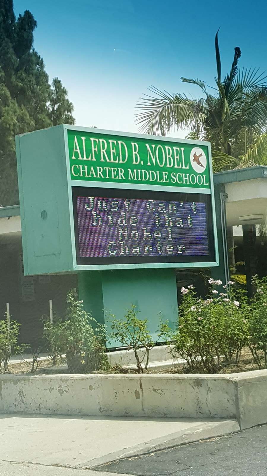 Alfred Bernhard Nobel Charter Middle School | 9950 Tampa Ave, Northridge, CA 91324, USA | Phone: (818) 773-4700