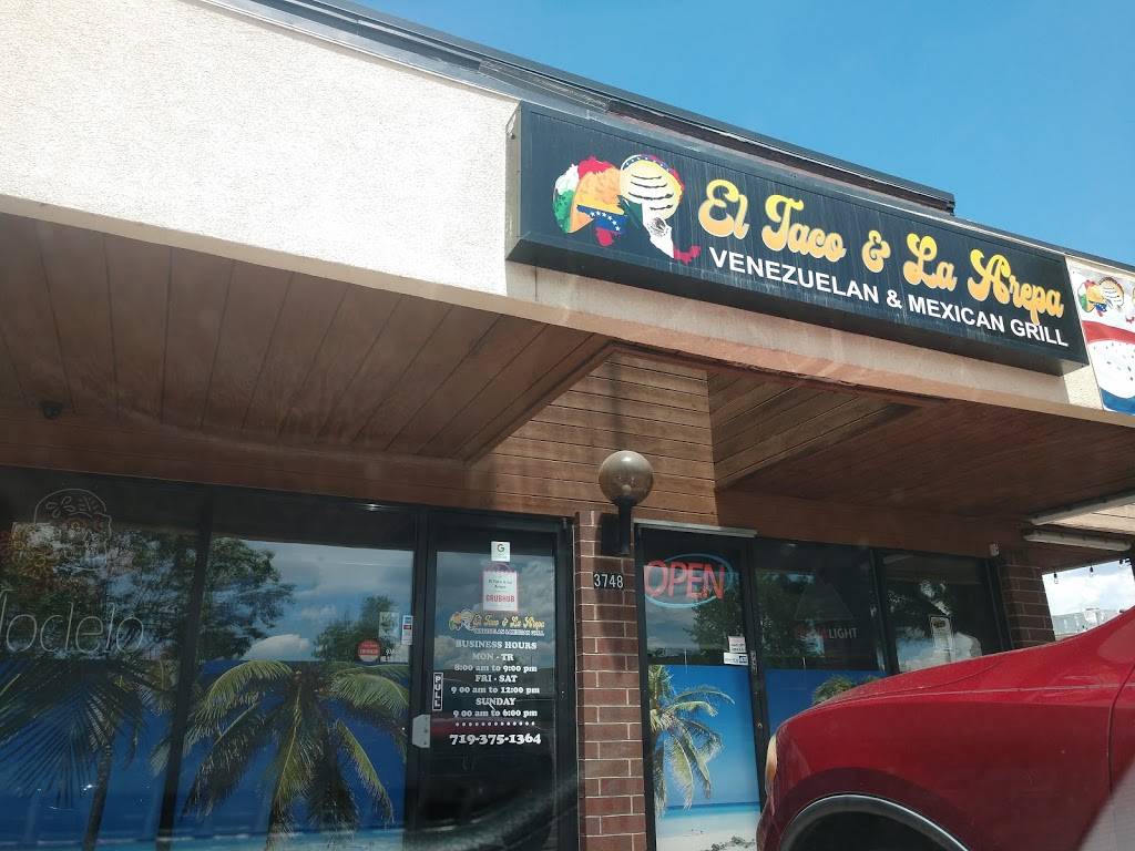 El Taco & La Arepa | 3748 Astrozon Blvd, Colorado Springs, CO 80916, USA | Phone: (719) 375-1364