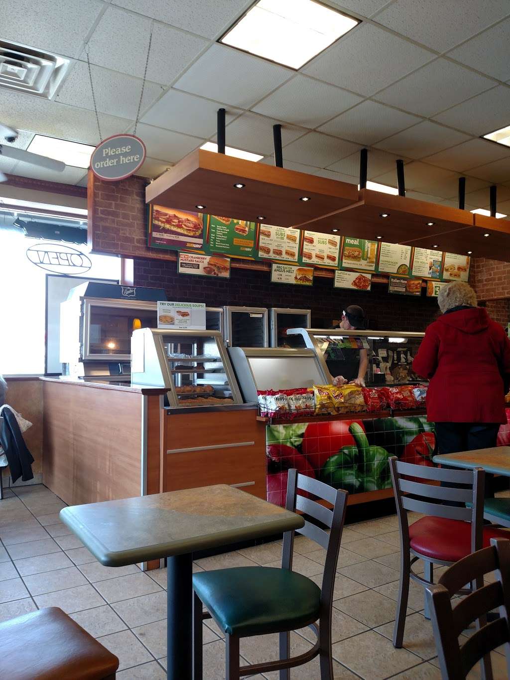 Subway Restaurants | 35 Camp Letterman Dr, Gettysburg, PA 17325, USA | Phone: (717) 338-9913