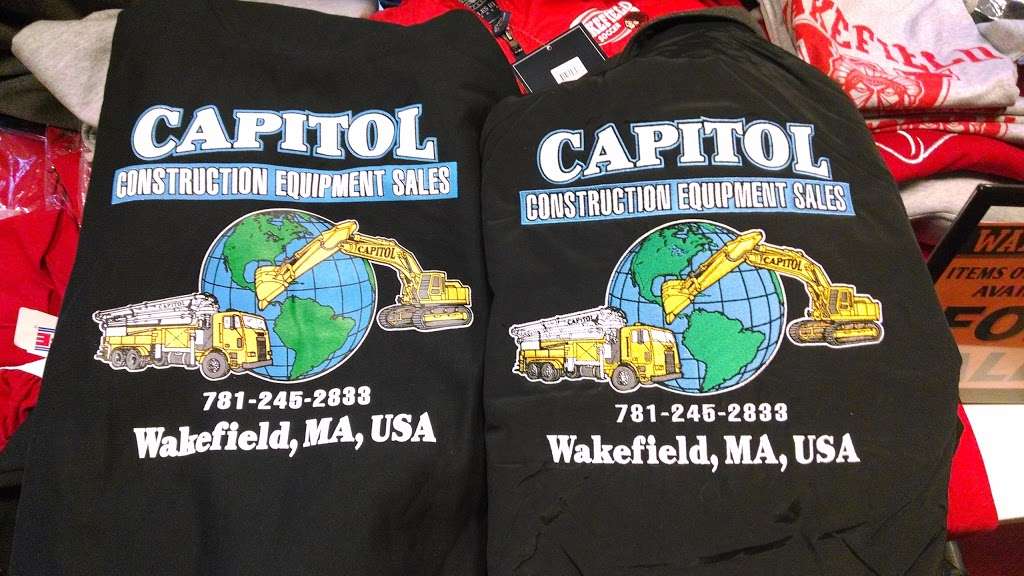 The T Stop Commercial Embroidery and Screen Printing | 983 Main St, Wakefield, MA 01880, USA | Phone: (781) 665-0000