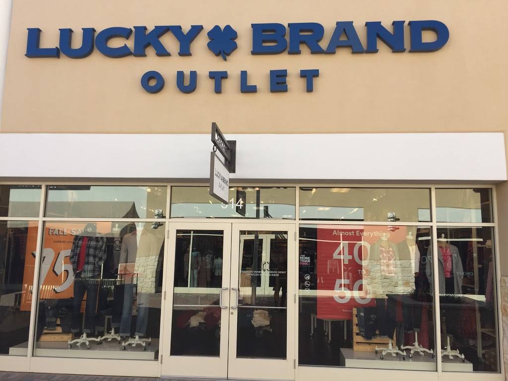 Lucky Brand | 2950 West, I-20 Space 514, Grand Prairie, TX 75052, USA | Phone: (972) 606-6097