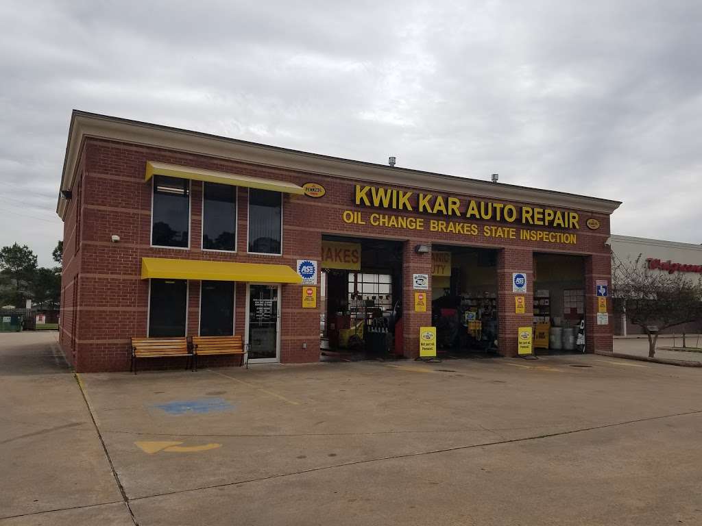 Kwik Kar Auto Repair | 8240 Hwy 6 N, Houston, TX 77095, USA | Phone: (281) 858-0777