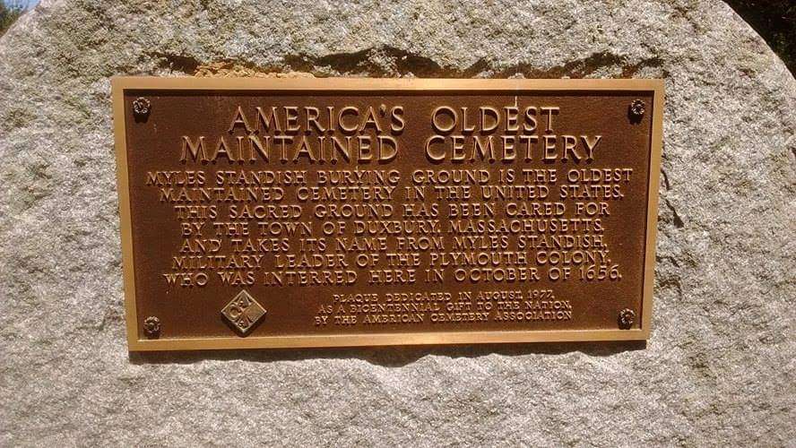 Myles Standish Burial Ground | Chestnut St, Duxbury, MA 02332, USA | Phone: (781) 934-5261