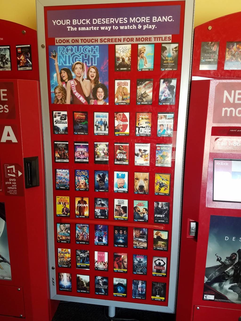 Redbox | 730 E McKellips Rd, Mesa, AZ 85203, USA | Phone: (866) 733-2693