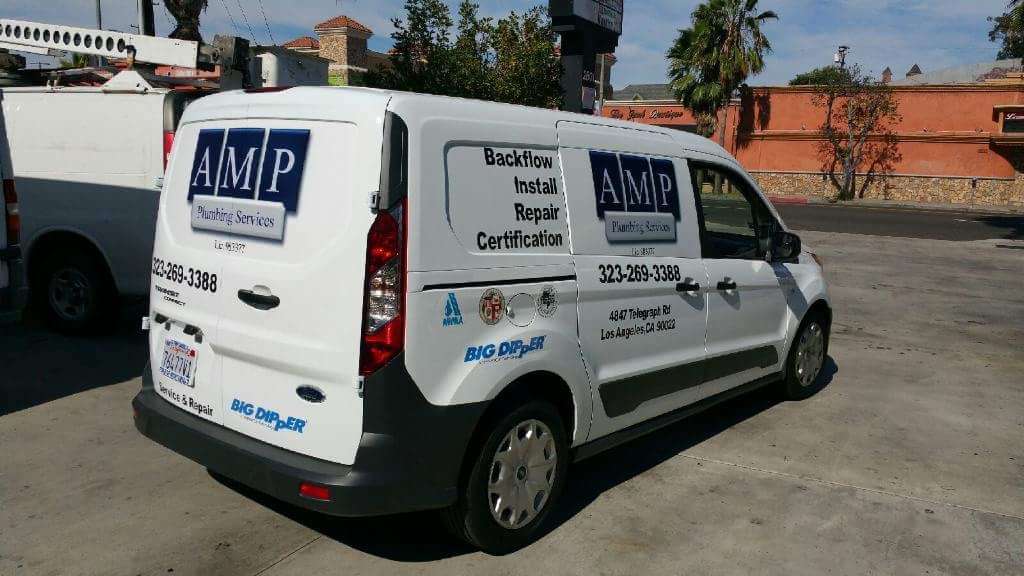 AMP Plumbing Services, Inc. | 4847 Telegraph Rd, East Los Angeles, CA 90022, USA | Phone: (323) 842-0188