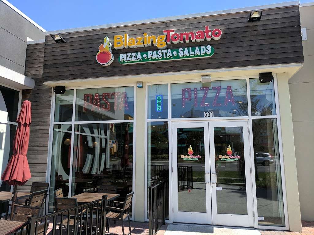Blazing Tomato Pizza and Pasta | 8145 International Dr #531, Orlando, FL 32819, USA | Phone: (407) 270-6010