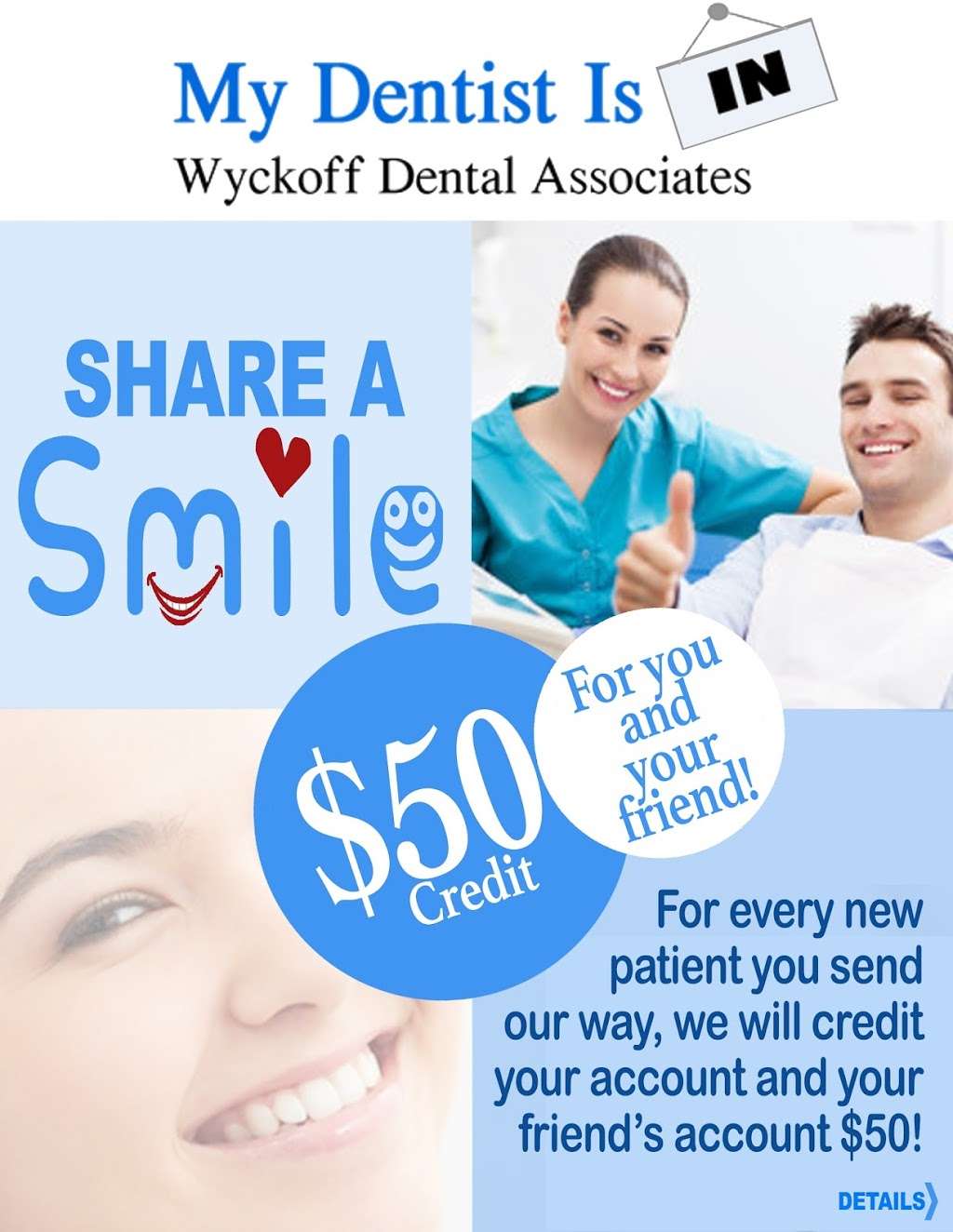 Wyckoff Dental Associates | 615 Wyckoff Ave, Wyckoff, NJ 07481, USA | Phone: (201) 891-0409
