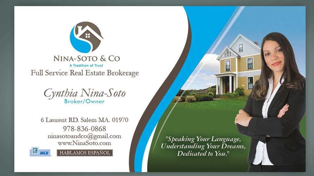 Nina-Soto & Company | 6 Laurent Rd, Salem, MA 01970, USA | Phone: (978) 836-0868