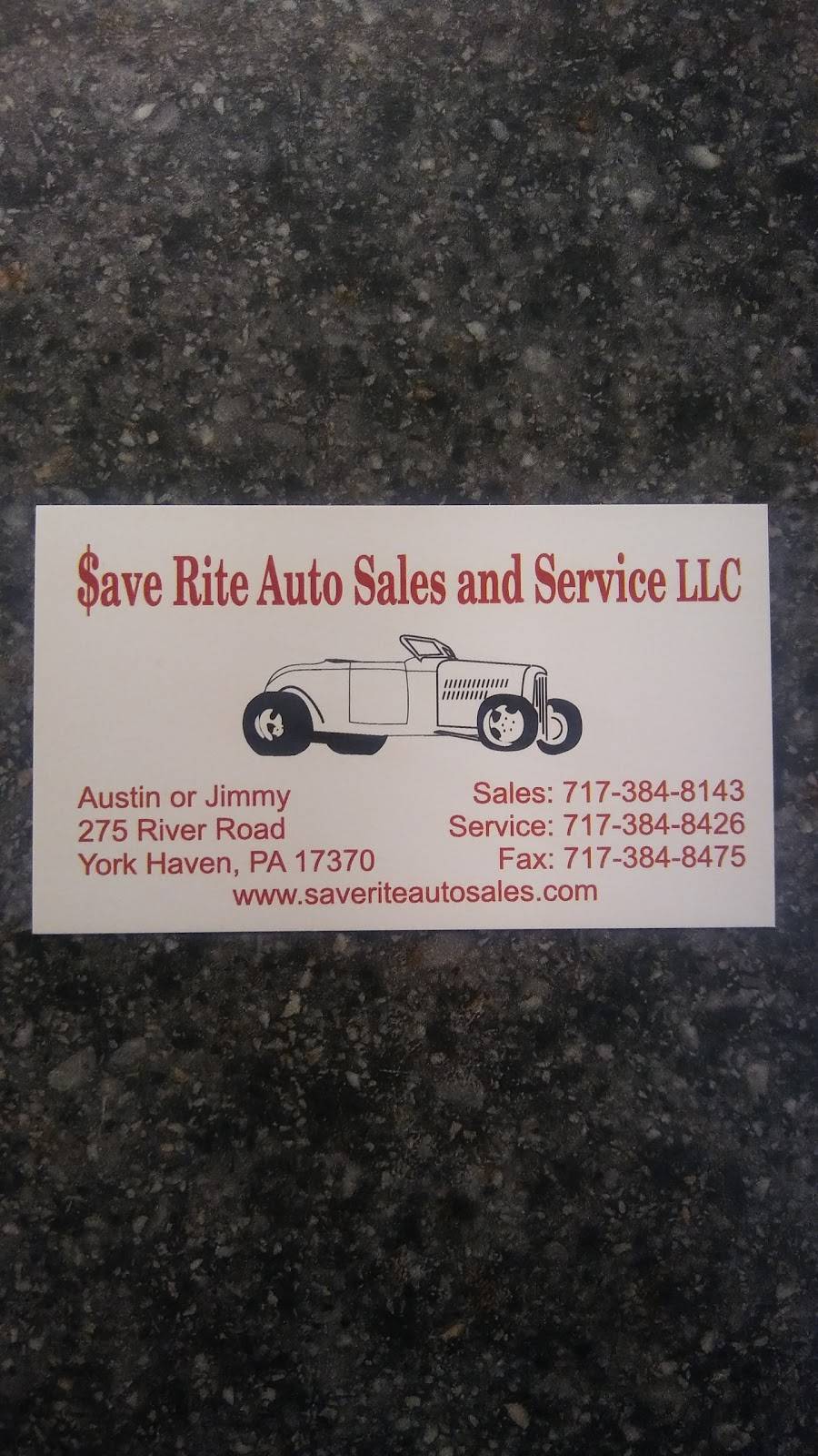 Save Rite Auto Sales & Service LLC | 275 River Rd, York Haven, PA 17370, USA | Phone: (717) 384-8143