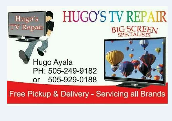 Hugos TV & Appliance Repair | 5202 2nd St NW, Albuquerque, NM 87107, USA | Phone: (505) 249-9182