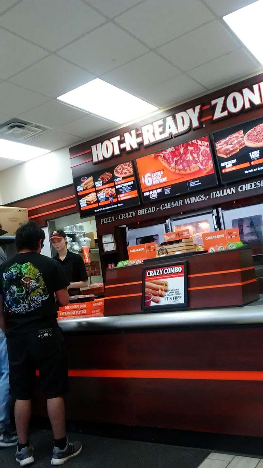 Little Caesars Pizza | East, 400 US-90, Dayton, TX 77535, USA | Phone: (936) 258-4744