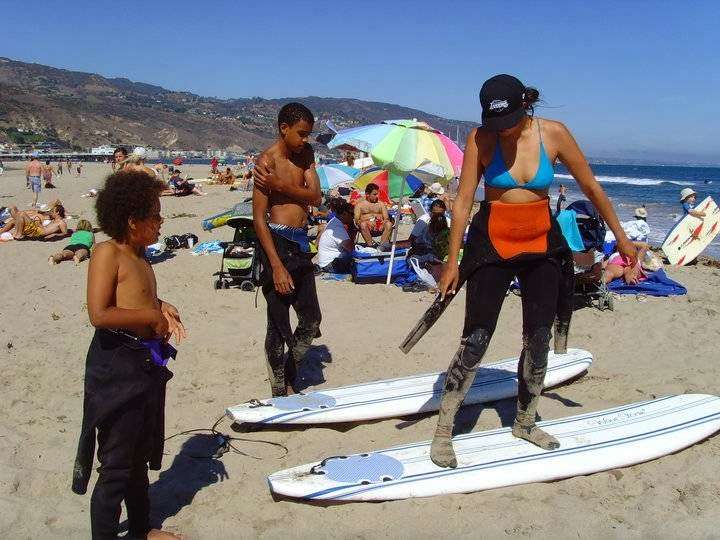 Malibu Surfing Lesson | Cross Creek Rd, Malibu, CA 90265, USA | Phone: (310) 962-7873