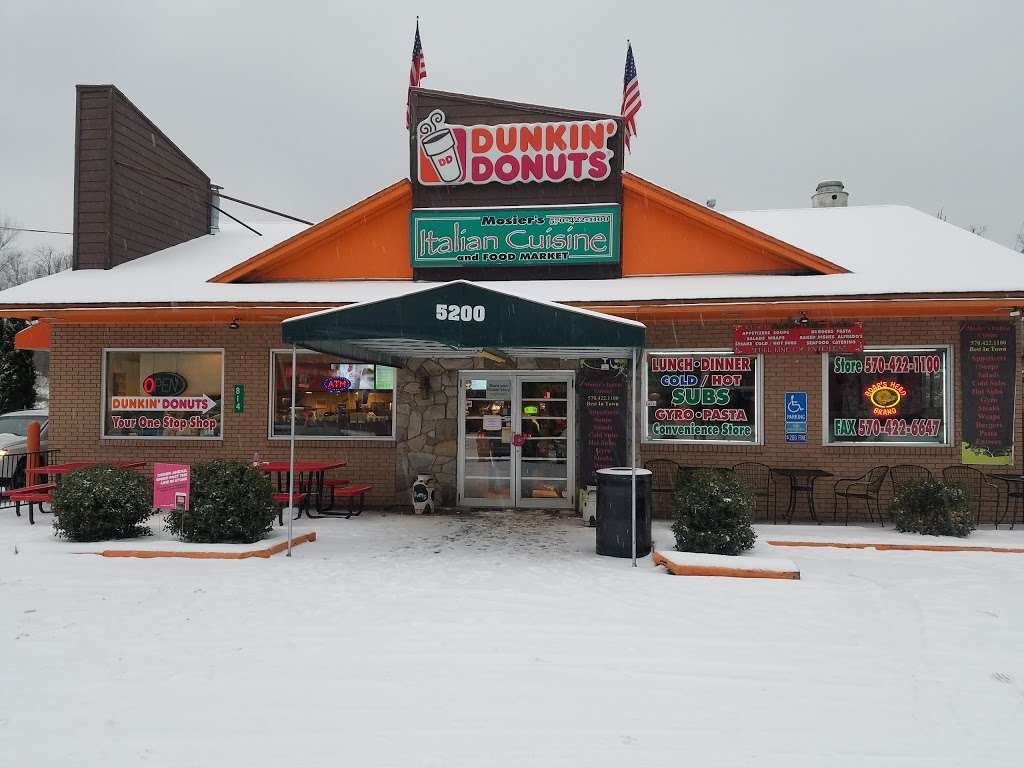Dunkin Donuts | 5200 Seven Bridge Rd, East Stroudsburg, PA 18301, USA | Phone: (570) 422-6644