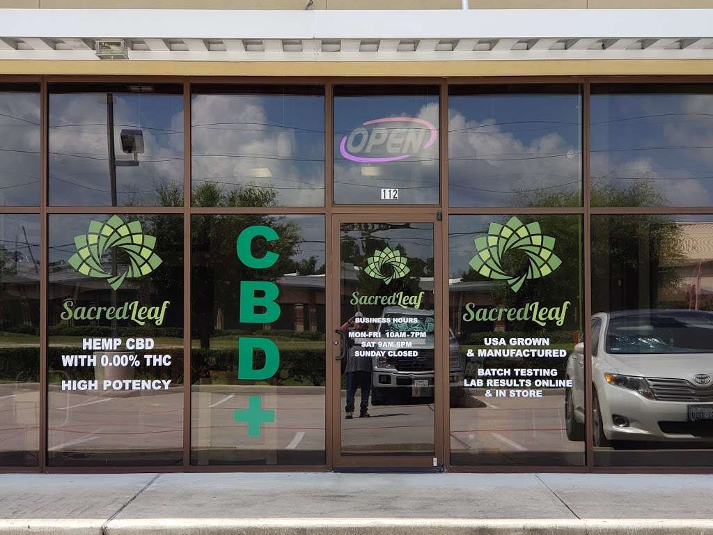 Sacred Leaf Humble, CBD Store | 6730 Atascocita Road Suite 112, Humble, TX 77346, USA | Phone: (346) 600-8961