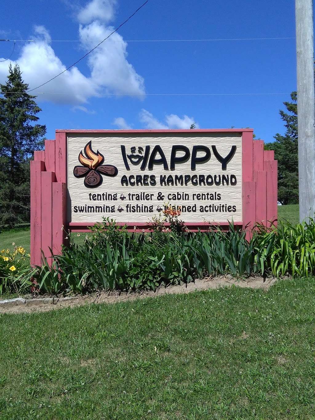 Happy Acres Kampground | 22230 45th St, Bristol, WI 53104, USA | Phone: (262) 857-7373